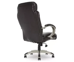 Dayton Dark Brown Big & Tall Bonded Leather Office Chair -DHP SHOP 810590372 5