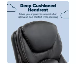 Claremont Black Bonded Leather Office Chair -DHP SHOP 810590374 10