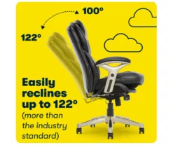 Claremont Black Bonded Leather Office Chair -DHP SHOP 810590374 8