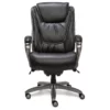 Baxter Black Big & Tall Bonded Leather Office Chair