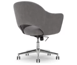 Valetta Gray Microfiber Office Chair -DHP SHOP 810590379 5
