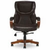 Conway Dark Brown Big & Tall Bonded Leather Office Chair