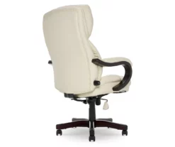 Conway Ivory Big & Tall Bonded Leather Office Chair -DHP SHOP 810590382 5