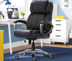 Serta Garret Executive Bonded Leather Office Chair -DHP SHOP 810590384 A0 1