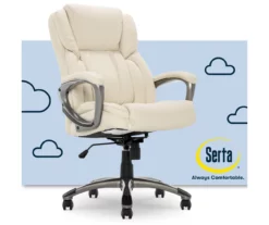 Serta Garret Executive Bonded Leather Office Chair -DHP SHOP 810590385 1