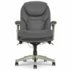 Claremont Gray Bonded Leather Office Chair