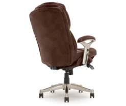 Claremont Chestnut Brown Bonded Leather Office Chair -DHP SHOP 810590393 5