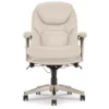 Claremont Ivory Bonded Leather Office Chair