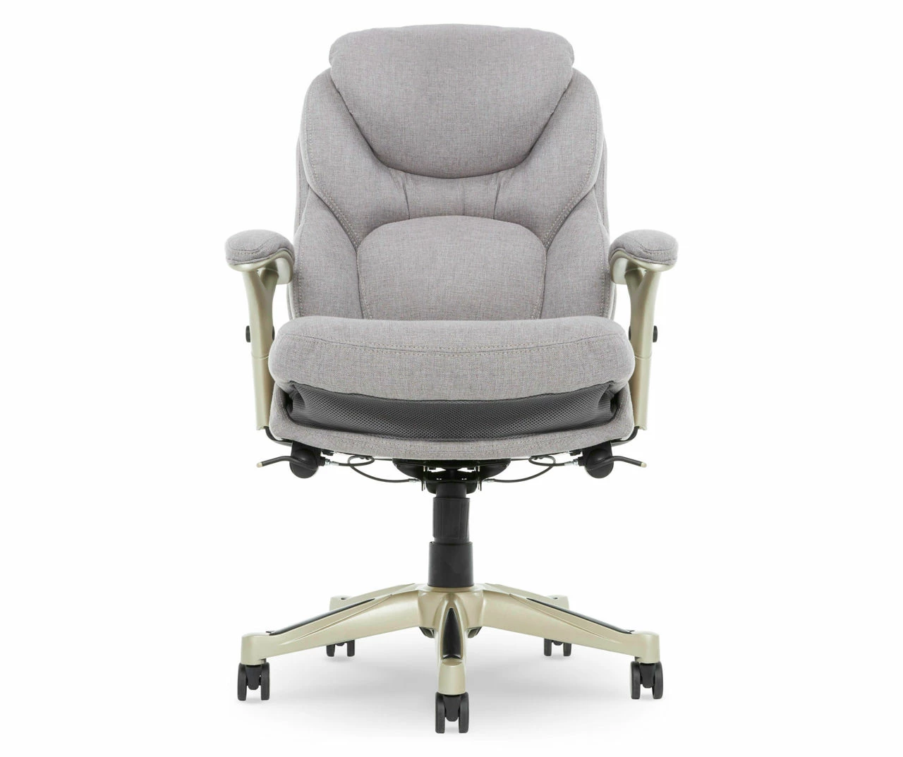 Claremont Light Gray Fabric Office Chair 1 Claremont Light Gray Fabric Office Chair