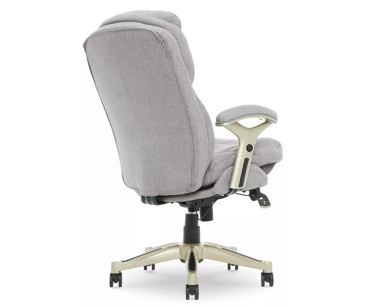 Claremont Light Gray Fabric Office Chair 3 Claremont Light Gray Fabric Office Chair - Image 3