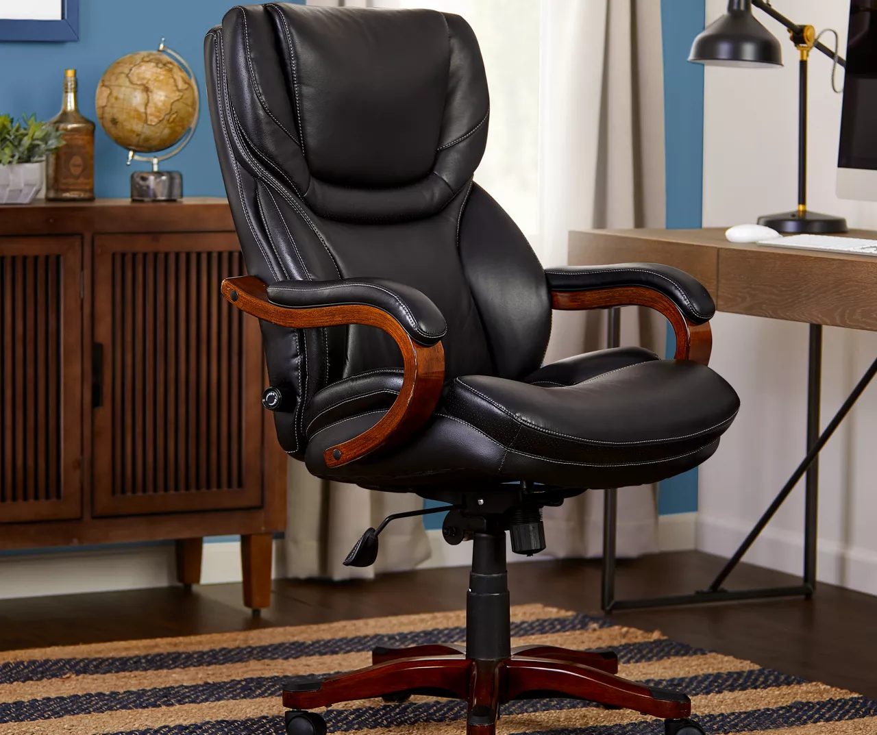Serta Conway Big & Tall Bonded Leather Office Chair 14 Serta Conway Big & Tall Bonded Leather Office Chair - Image 14