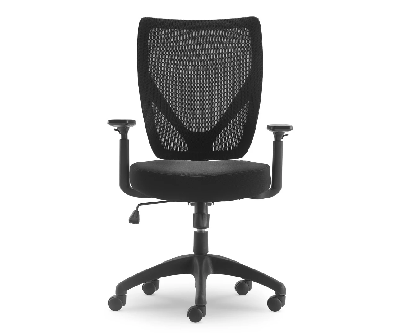 Production Black Mesh Office Chair 1 Production Black Mesh Office Chair