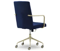 Giselle Velvet Office Chair 38 Giselle Velvet Office Chair -DHP SHOP 810590416 5
