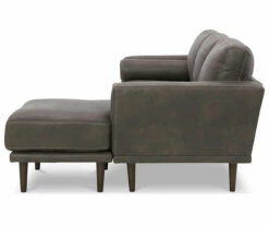 Signature Design By Ashley Arroyo Faux Leather Sofa Chaise -DHP SHOP 810594573 2