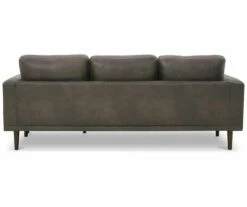 Signature Design By Ashley Arroyo Faux Leather Sofa Chaise -DHP SHOP 810594573 3