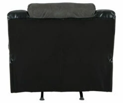 Earhart Slate Faux Leather Rocker Recliner -DHP SHOP 810594581 3 1