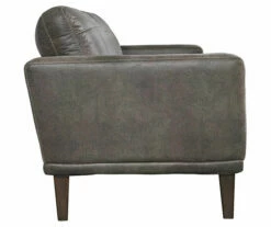 Arroyo Smoke Faux Leather Loveseat -DHP SHOP 810594589 5