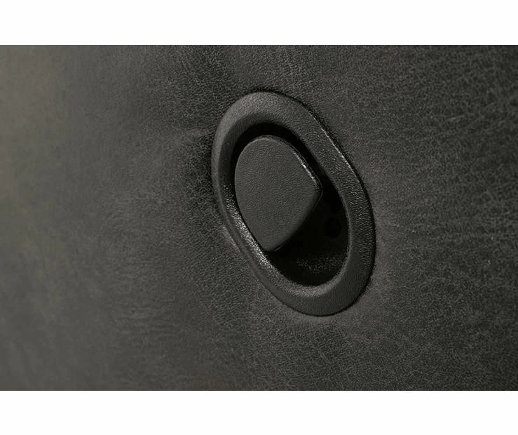 Tambo Pewter Faux Leather Rocker Recliner 7 Tambo Pewter Faux Leather Rocker Recliner - Image 7