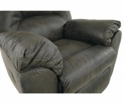 Tambo Pewter Faux Leather Rocker Recliner 22 Tambo Pewter Faux Leather Rocker Recliner -DHP SHOP 810594596 4