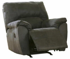 Tambo Pewter Faux Leather Rocker Recliner 16 Tambo Pewter Faux Leather Rocker Recliner -DHP SHOP 810594596 7