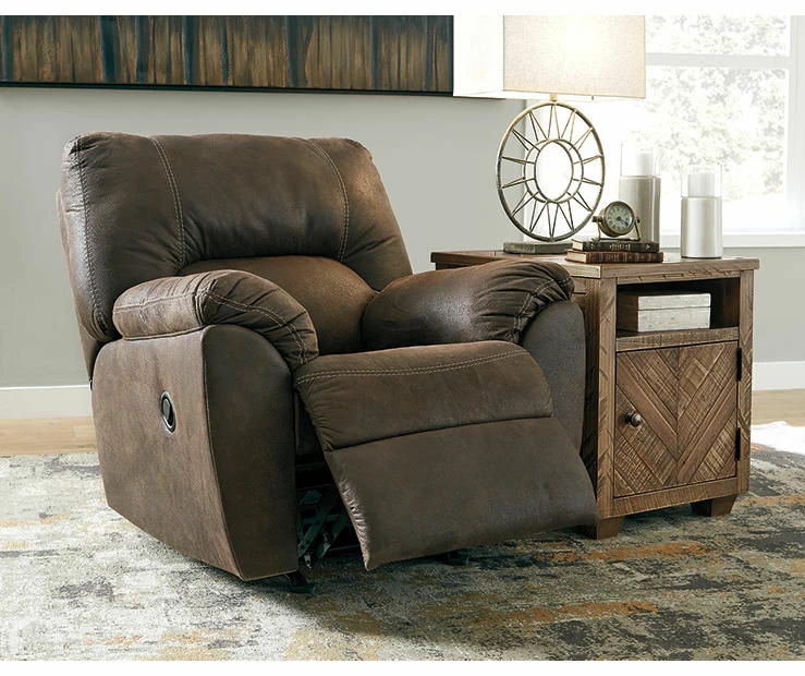 Tambo Canyon Faux Leather Rocker Recliner 3 Tambo Canyon Faux Leather Rocker Recliner - Image 3