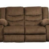 Tulen Chocolate Reclining Loveseat