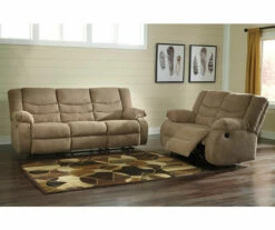 Tulen Mocha Reclining Loveseat -DHP SHOP 810594625 810594629 2 1