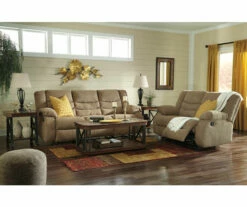 Tulen Mocha Reclining Loveseat -DHP SHOP 810594625 810594629 4 1