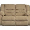 Tulen Mocha Reclining Loveseat