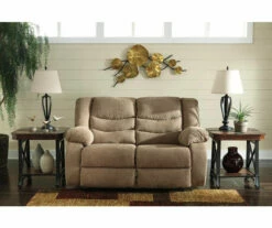 Tulen Mocha Reclining Loveseat -DHP SHOP 810594629 3 1