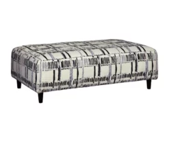 Kennewick Shadow Oversize Accent Ottoman