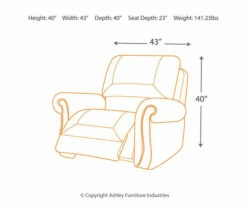 Larkinhurst Earth Faux Leather Rocker Recliner 9 Larkinhurst Earth Faux Leather Rocker Recliner -DHP SHOP 810594645 5