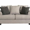 Velletri Pewter Loveseat