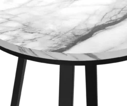 Monarch Faux Marble & Metal Accent Table -DHP SHOP 810598396 A8 1
