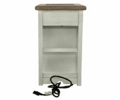 Bolanburg Chairside End Table With USB Ports, Outlets & Tray -DHP SHOP 810598698 10