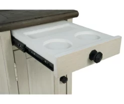 Bolanburg Chairside End Table With USB Ports, Outlets & Tray -DHP SHOP 810598698 2