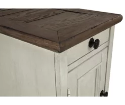 Bolanburg Chairside End Table With USB Ports, Outlets & Tray -DHP SHOP 810598698 4