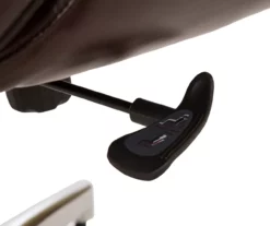 Dark Brown Mid-Century Modern Faux Leather Executive Office Chair 14 Dark Brown Mid-Century Modern Faux Leather Executive Office Chair -DHP SHOP 810598937 A0 7