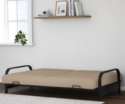 DHP Elbern Black Metal Futon With Cover -DHP SHOP 810599700 B8