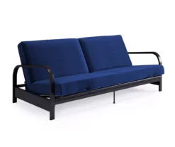 DHP Elbern Black Metal Futon With Cover -DHP SHOP 810600181 A3