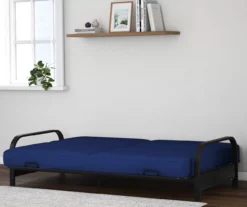 DHP Elbern Black Metal Futon With Cover -DHP SHOP 810600181 B8