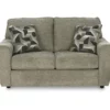 Cascilla Pewter Gray Loveseat