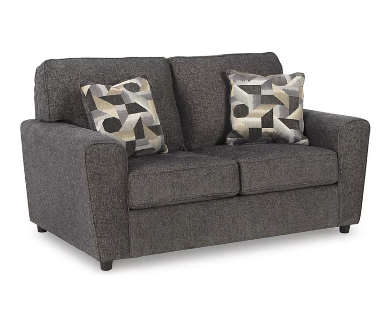 Cascilla Slate Gray Loveseat 2 Cascilla Slate Gray Loveseat - Image 2