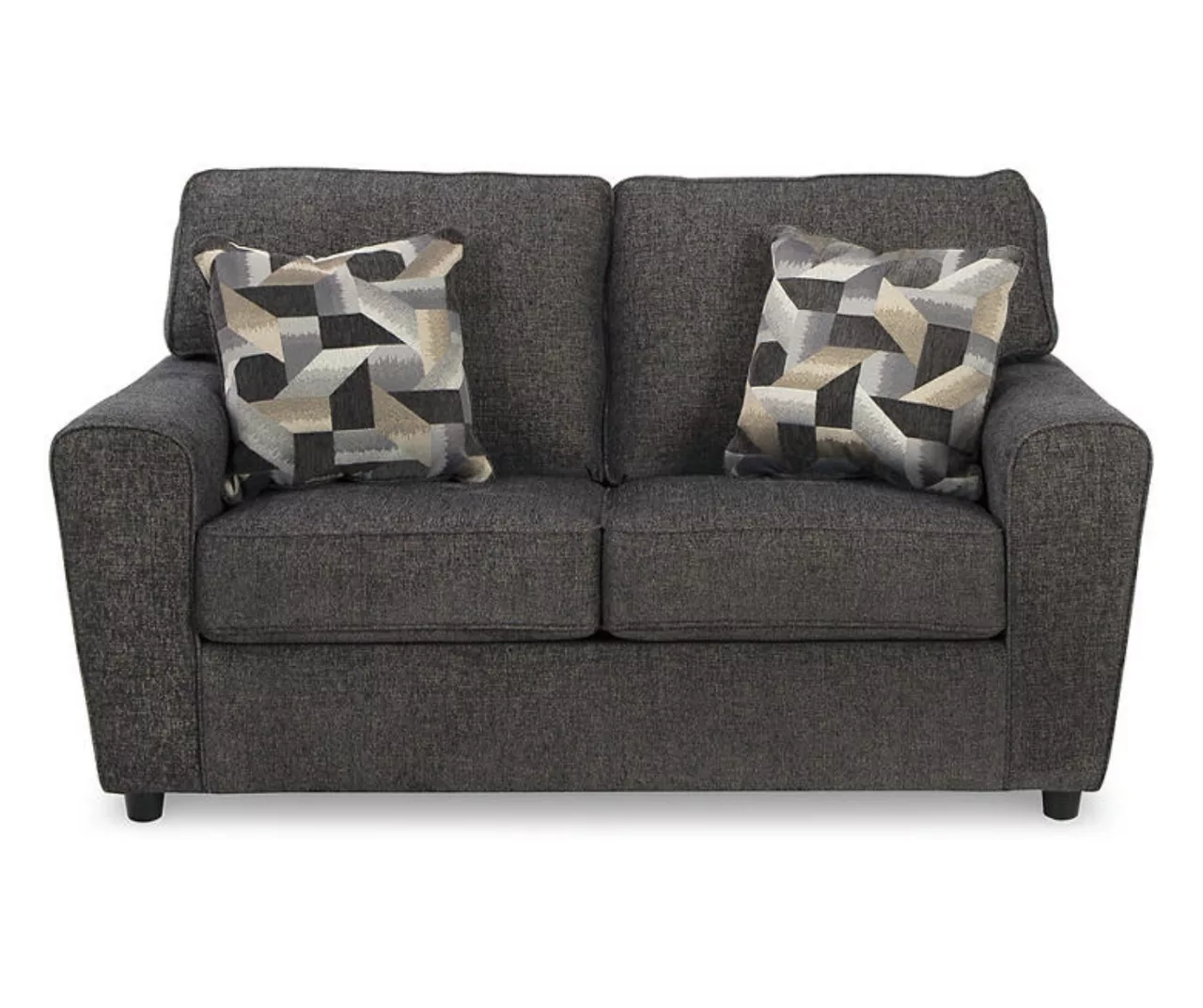 Cascilla Slate Gray Loveseat 1 Cascilla Slate Gray Loveseat