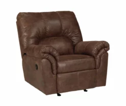 Bladen Coffee Faux Leather Rocker Recliner -DHP SHOP 810612226 6