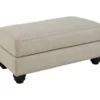 Asanti Gray Ottoman