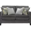 Gavril Smoky Gray Loveseat