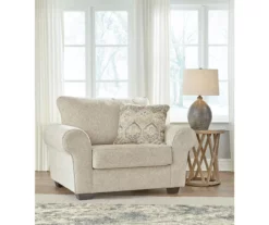 Haisley Ivory Chair And A Half -DHP SHOP 810612306 5