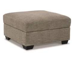 Creswell Gray Storage Ottoman