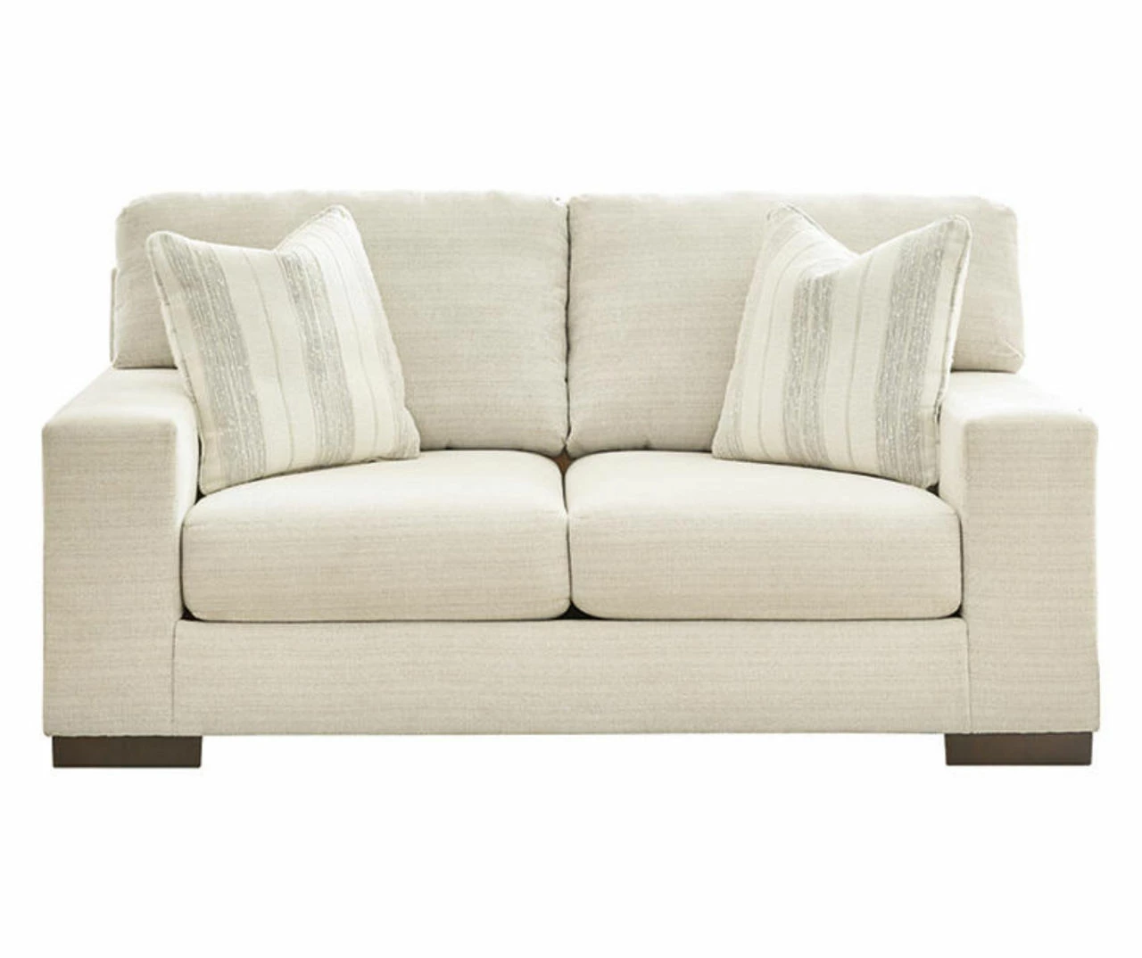 Maggie White Loveseat 1 Maggie White Loveseat